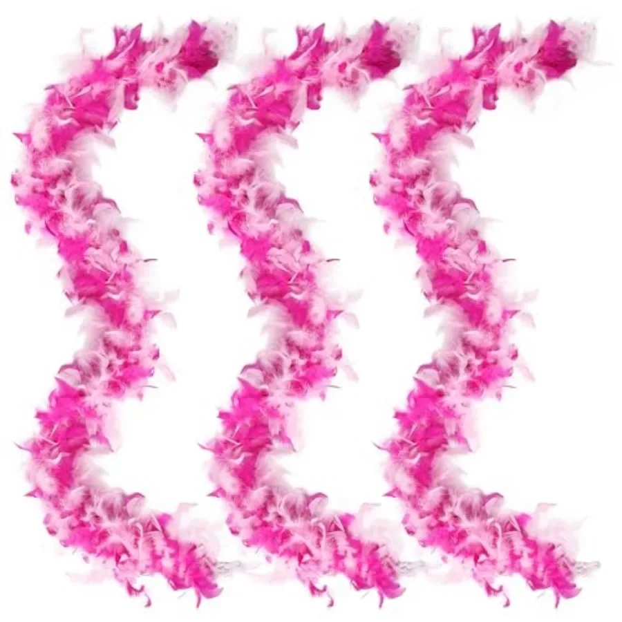 

Feather Boa 30g 3Pcs/120g 1Pcs Turkey Feather Boa for DIY Craft Wedding Party Costume Decoration