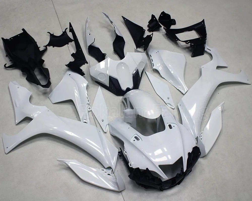 For Yamaha Fairing YZF1000 R1 2020 2021 2022 YZF YZF R1 Gloss White Aftermarket Motorcycle Fairing (Injection Molding)