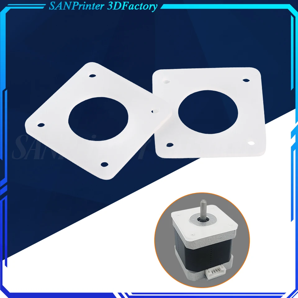 

1Pcs Nema 17 Stepper Motor Damper Silicone Shock Absorber Lsolator 42 Motor Absorber For 3D Printer parts Motor CNC machine