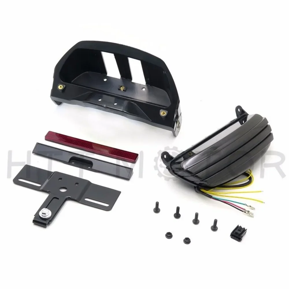 Tri-Bar Fender LED Tail Light for Harley Davidson FXST, FXSTB, FXSTC, FXSTS and FLSTSB 2006-later Motorcycle Part