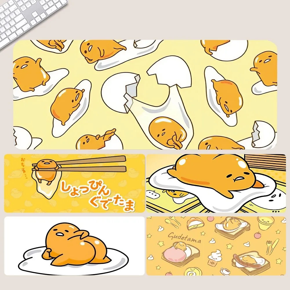 Sanrio Gudetama Mousepad Large Gaming Compute Gamer PC Keyboard Mouse Mat