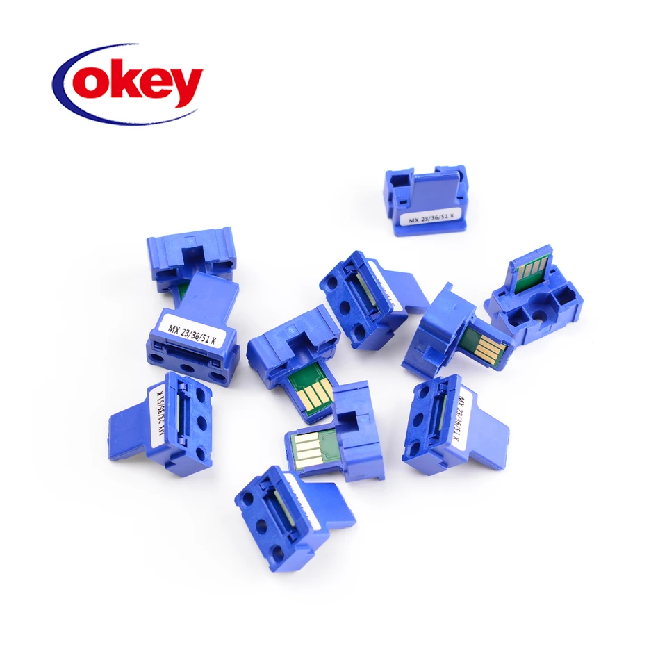 4pcs 1Set Compatible Toner Chip MX-36 MX-23 MX-51 For Sharp MX2614