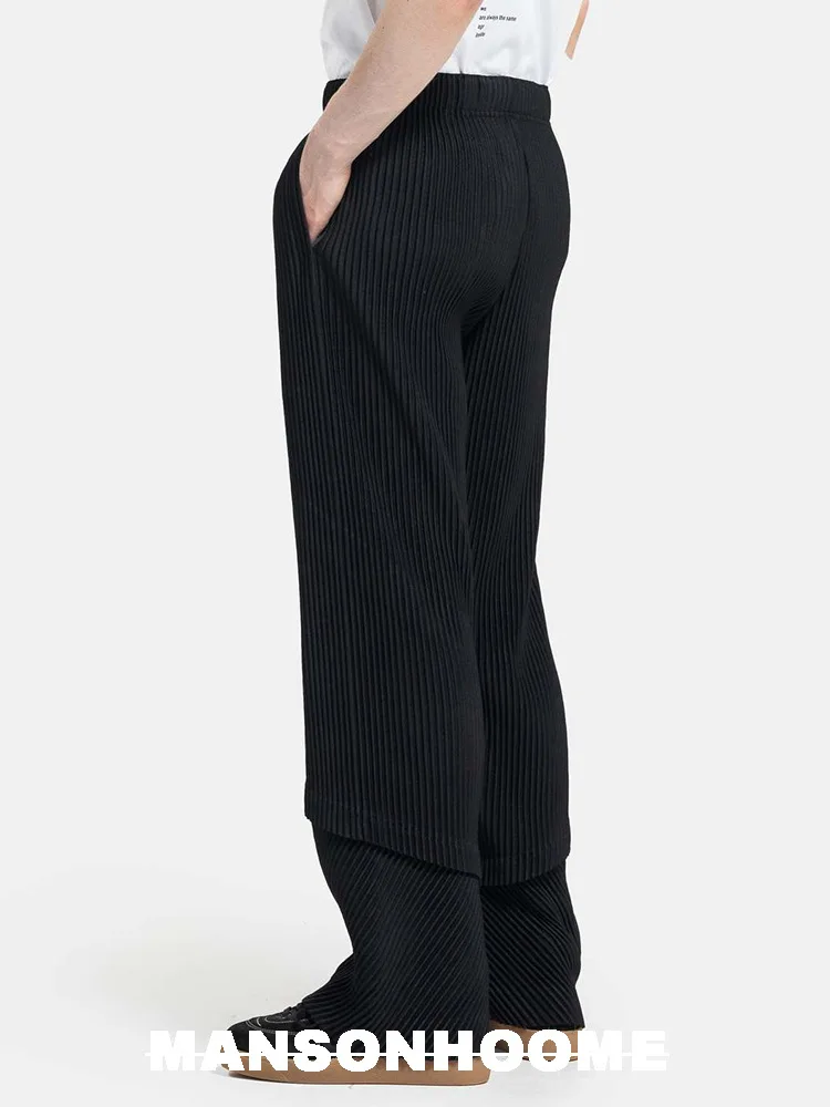 ISSEY 2026 وصل حديثًا بنطال ذو تصميم مميز على طراز مياكي مطوي ومريح #6