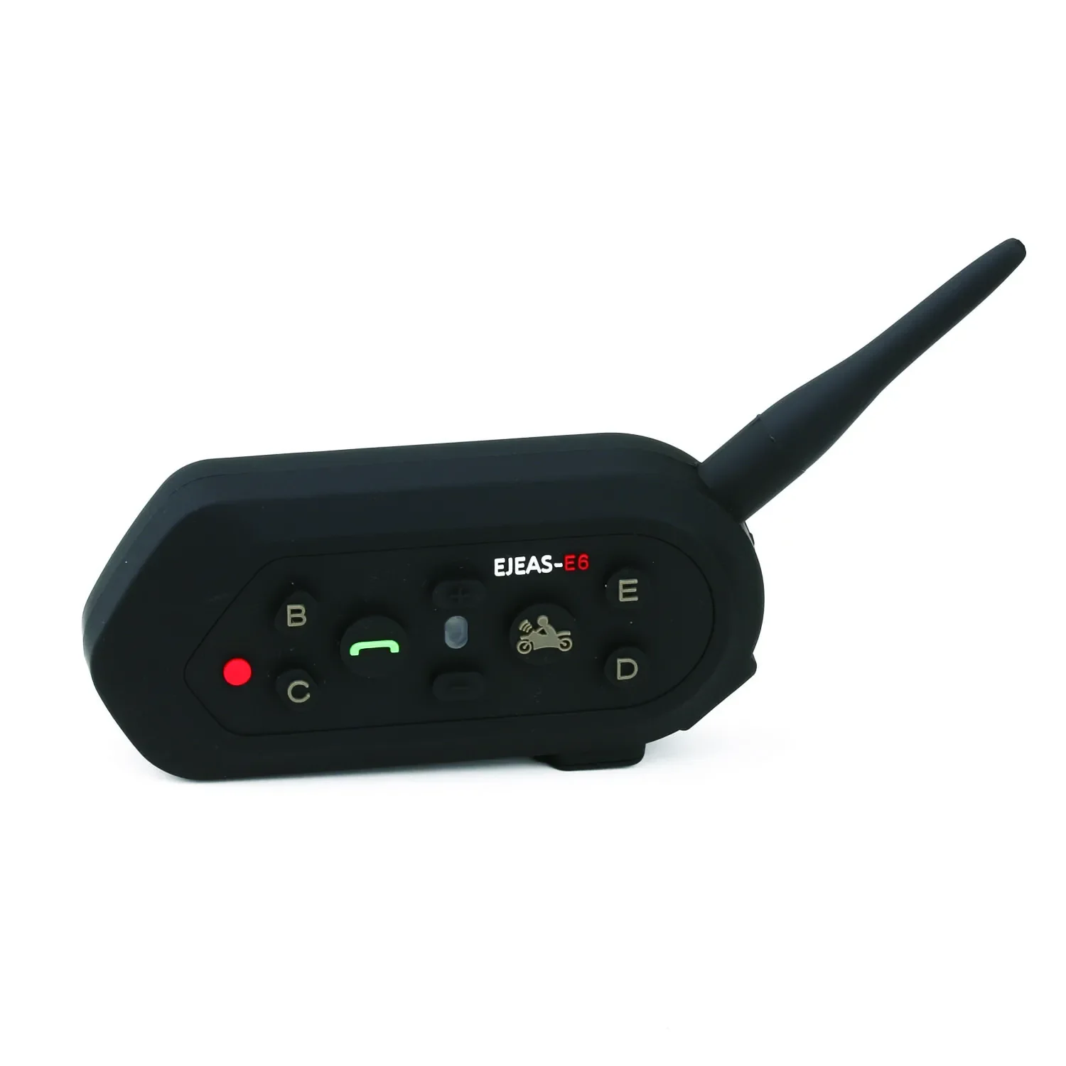 

Helmet Motorcycle Intercom E6 Waterproof Full-duplex real-time intercom for 2 people at the same time Helmet Interphone