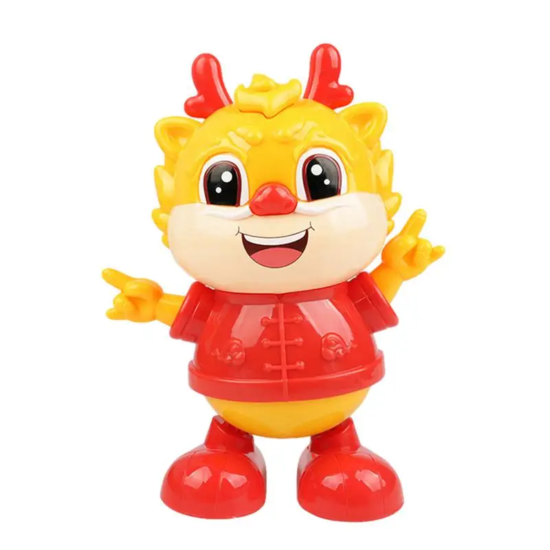 Dancing Singing Toy Electric Dancing Dragon Music Light Toy Baby Educational Learning Toy Dancing Dragon Toy New Year Gift new