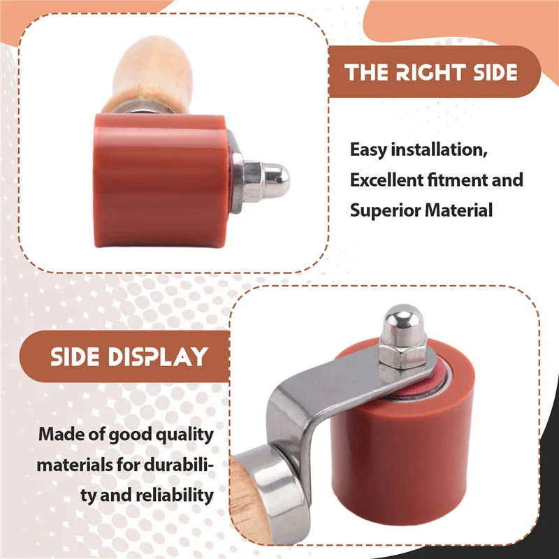 AY03-ручной прижимной ролик, силиконовый прижимной ролик 28 мм для кровельных инструментов из ПВХ/TPO/EPDM, инструменты для пола, сварочный инструмент