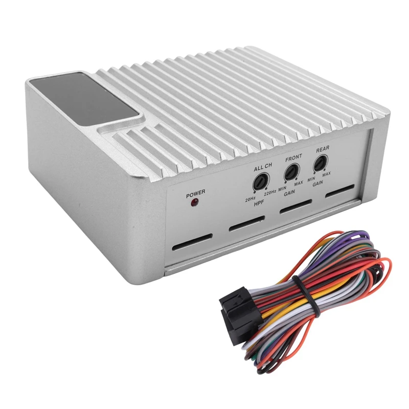 Auto Power Amplifier Lossless 4Way DSP Power Amplifier Speaker For Android Radio Modification