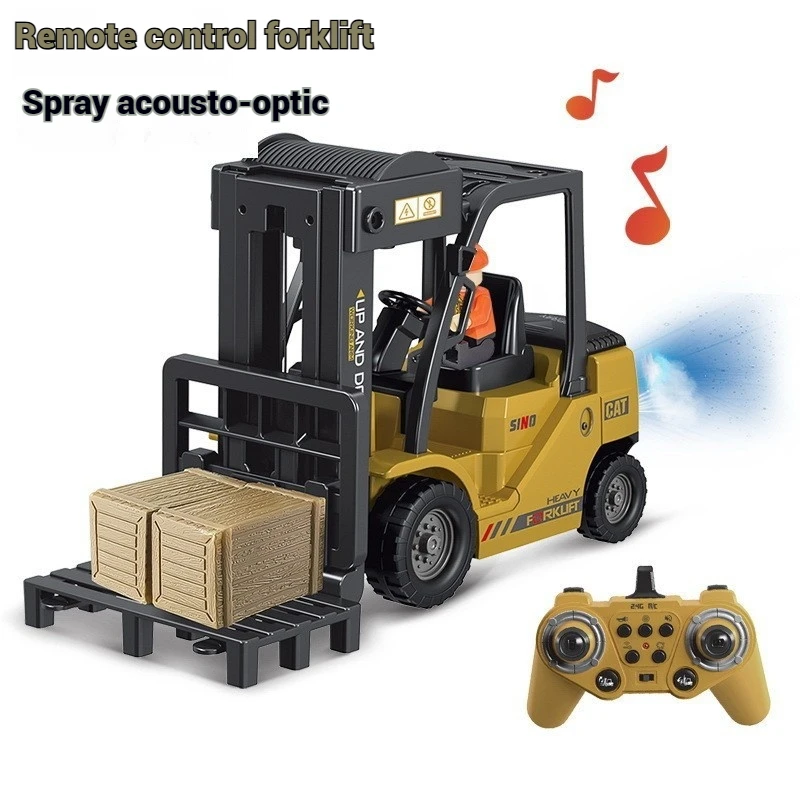 Zapytaj Nanfeng 1:64 Bluetooth Mini Alloy Forklift Remote Control Engineering Vehicle może być sterowany za pomocą telefonu komórkowego Car Children