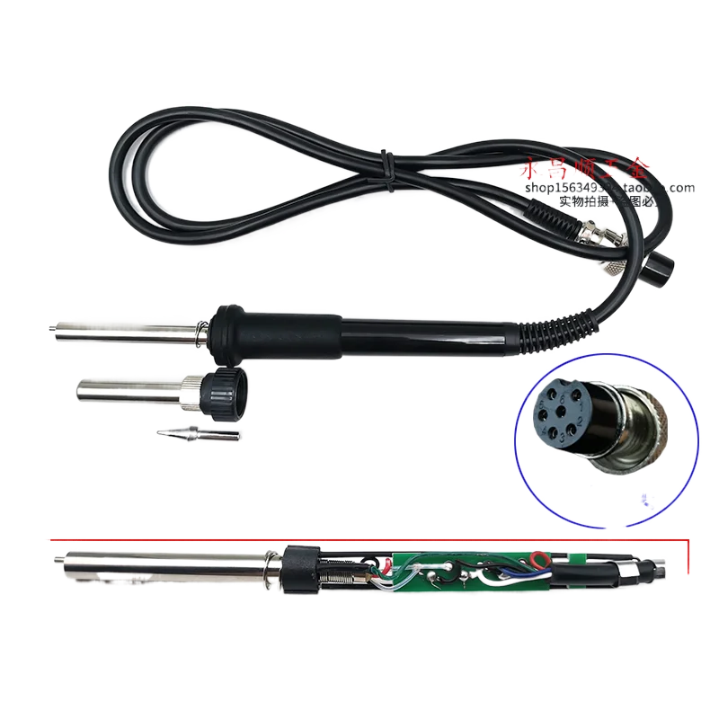 Mangos universales de alta frecuencia, estación de soldadura de alta frecuencia, 90W, 203 mangos, TGK-809D