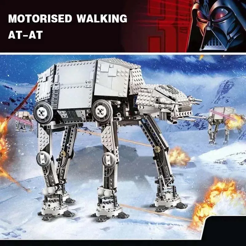 1137 PCS With Motor All Terrains Armoured Walker CAR Compatible Building Blocks Bricks Toys Birthday Gift 05050 10178