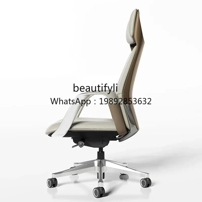 FF Boss computer swivel chair household reclining business leather office chair