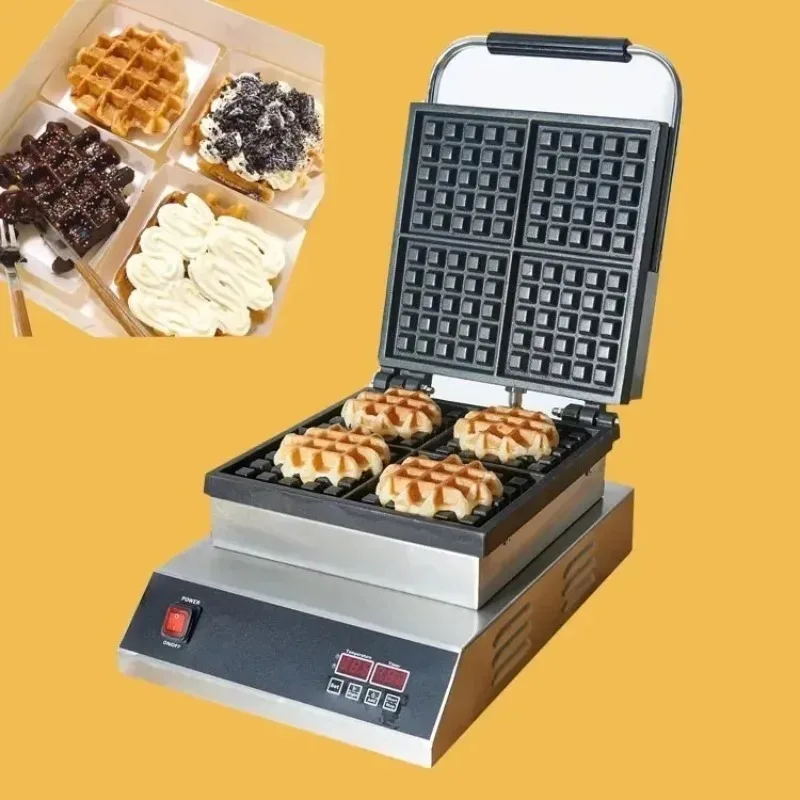 

Waffle Cone Machine Commercial Waffle Maker Machine Waffle Bubble Machine