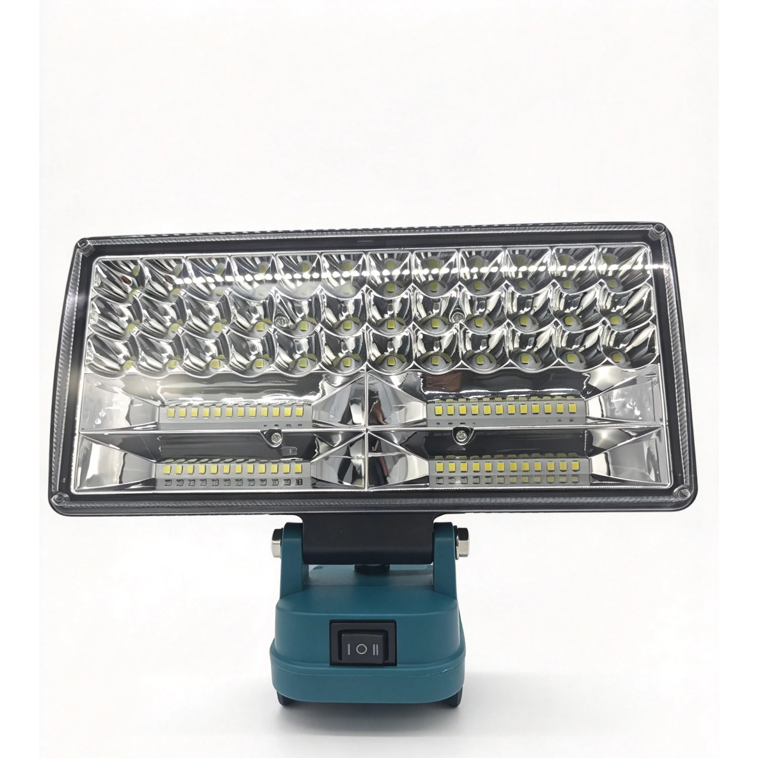 Für Makita 18V Li-Ion Akku LED Arbeitsleuchte, 90W 5400LM 2-stufig Einstellbarer Flutlichtstrahl, Dual USB, Kabellose Camping-Notfalllampe – Detail 2
