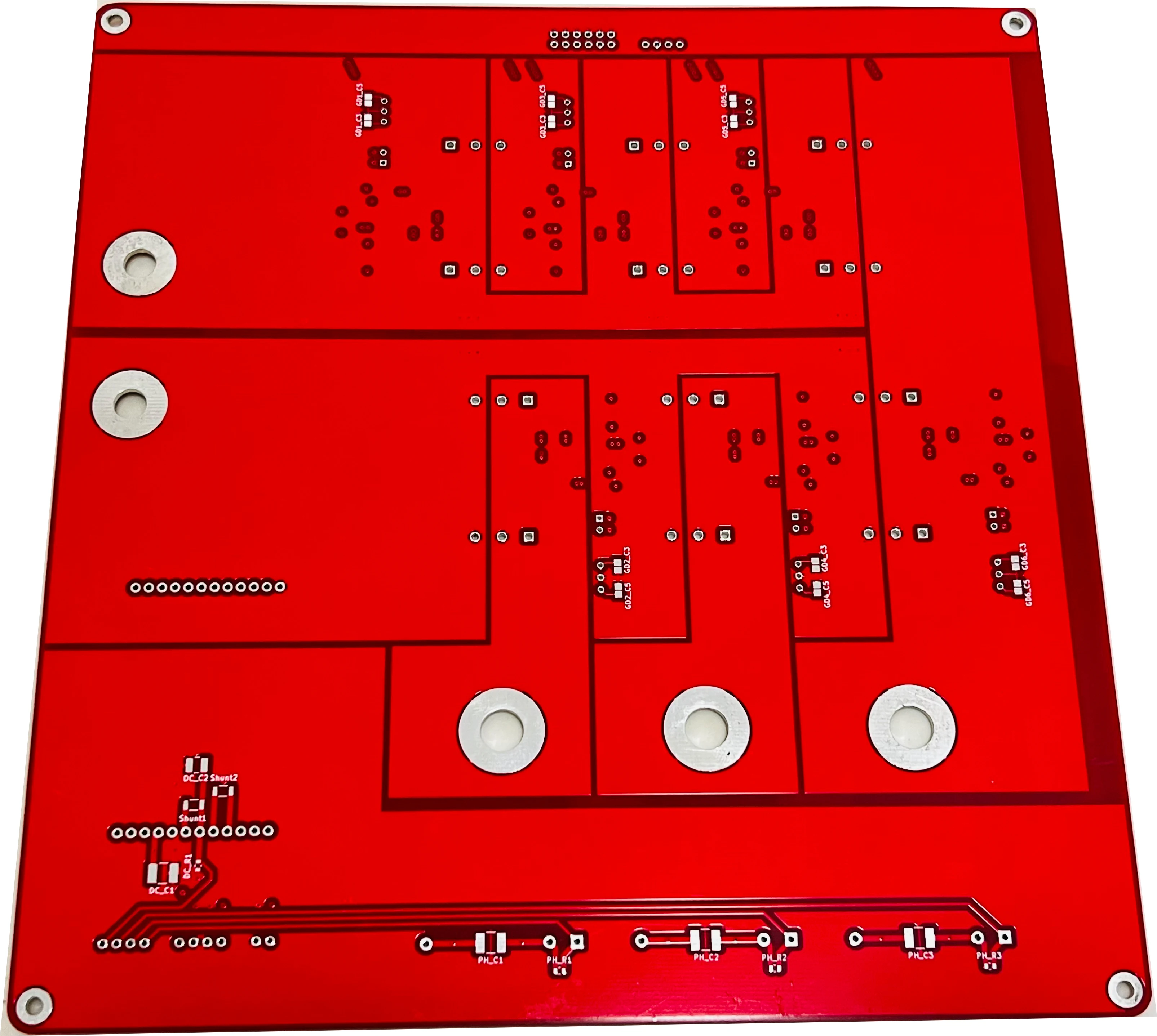 Printed Circuit Board 4 Layer Prototype Pcb Fabrication Assembly 1.6mm FR4 Blue Soldermask HASL