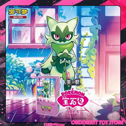 Original Pokemon TCG Gem Pack Vol.5 Simplified Chinese Collectible Trading Card Game Scarlet Violet Series Booster Sealed Box