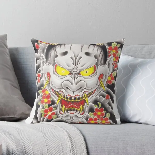 Goro Majima Hanya Tattoo Large Version  Printing Throw Pillow Cover Fashion Cushion Anime Wedding Pillows not include One Side