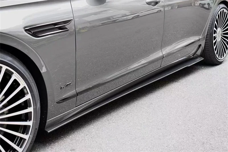 

For Bentley Flying Spur Carbon Fiber Body Kit Upgrade Facelift New Product Release, Side Skirts and Hood Fit Well