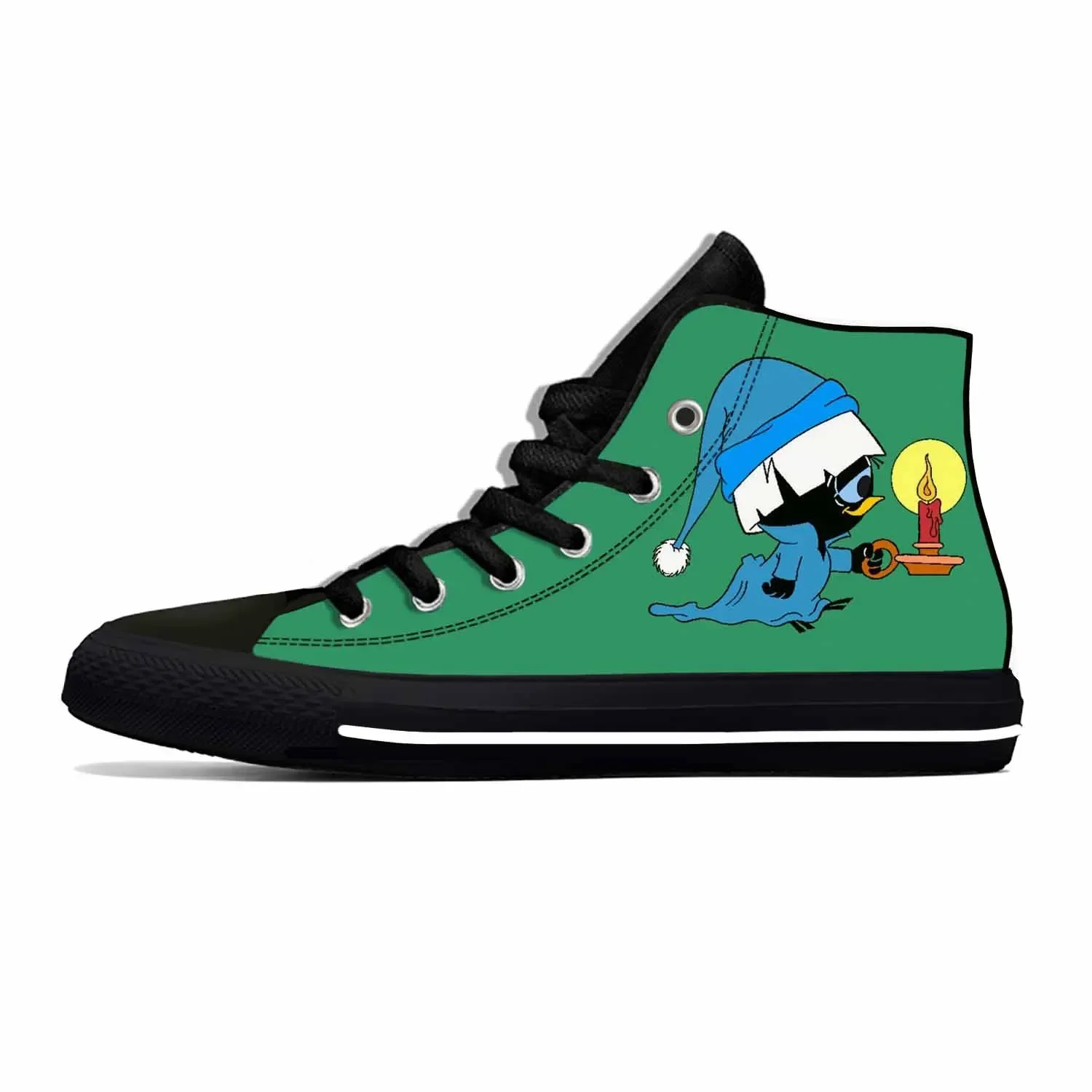 Calimero Anime Cartoon Manga komiks śmieszne modne gorące buty w stylu casual wysokie góry lekkie buty deskorolkowe oddychające męskie damskie trampki