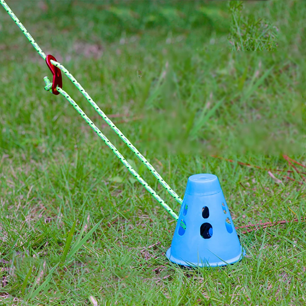 

6pcs Tent Camping Accessories Portable Protector Warning Lamp Covers Outdoor Pe Lanterns 7 Colors Rainproof 80H