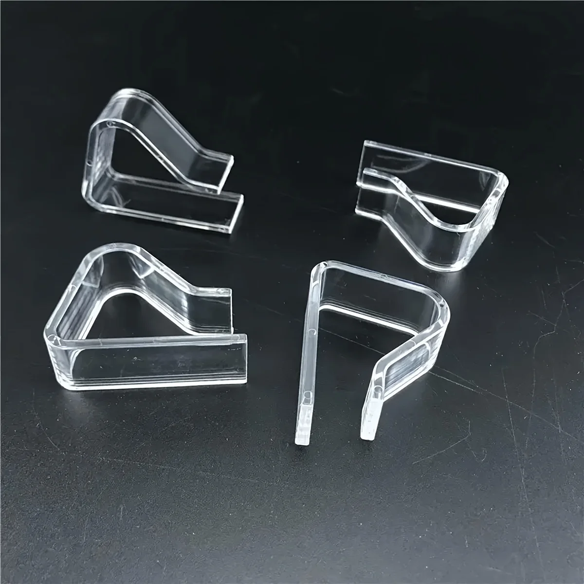 8pcs/16pcs, Tablecloth Fixture, Clear Plastic Tablecloth Clips - Transparent Table Cloth Hold Down Clips For Indoor And Outdoor