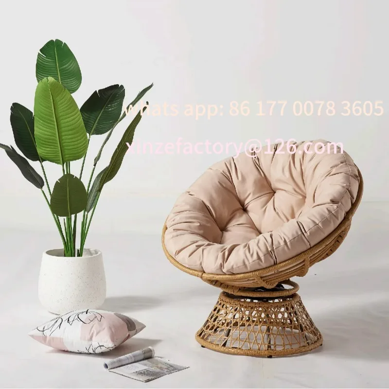 

Customizable For Popular Outdoor Wrought Iron Swing Hanging Chair Double Hammock For Garden Courtyard Villa Balcony