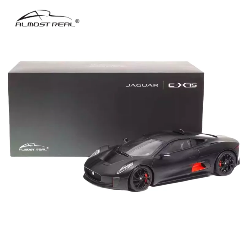 

Модель автомобиля из сплава, 1:18 Jaguar C-X75-2013 supercar, коллекционные украшения, игрушки для мальчиков, подарки на день рождения для детей