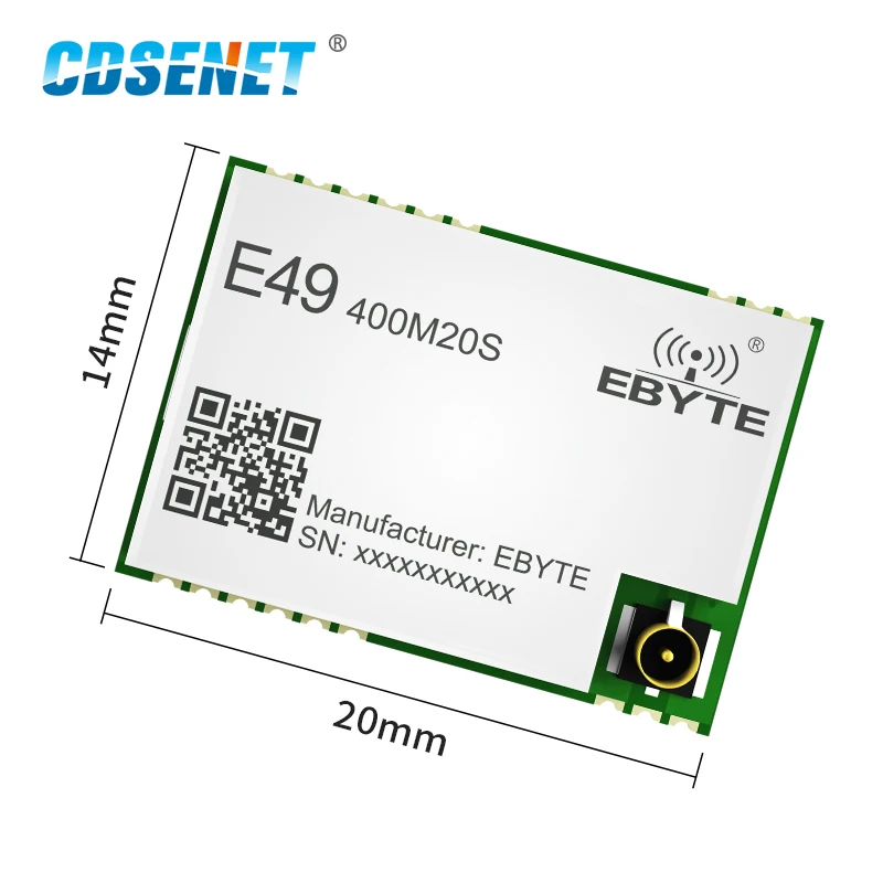 CMT2300A RF Module SPI 433MHz 470MHz CC1101 SI4463/4438 20dBm IPEX Stamp Hole CDSENET E49-400M20S Wireless Transceiver Receiver