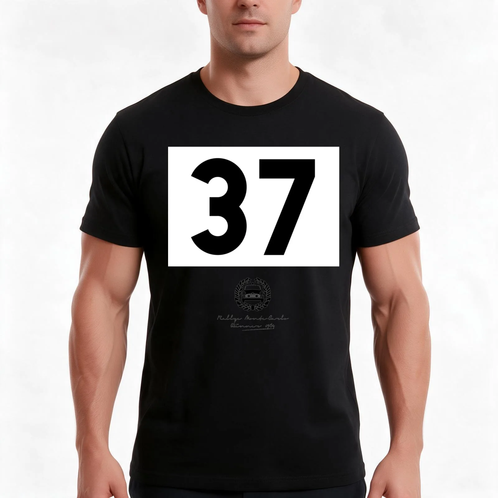 Rallye Monte-Carlo Mini Cooper S - 37 T-Shirt Summer Casual Cotton Tee Oversized Streetwear Tops Vintage Graphic Print