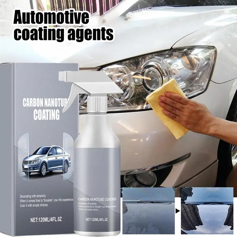 

120ml Automotive Nano Coating Agent Crystal Plating Liquid Car Paint Repair Polishing Spray Water Wax Wash Maintenance