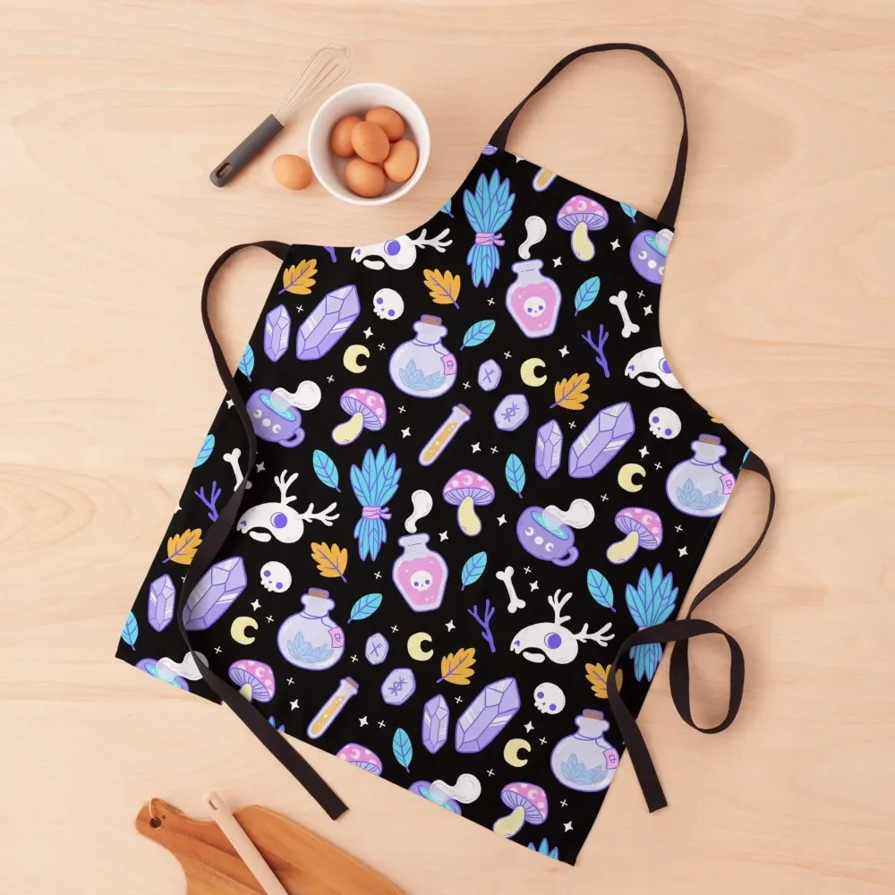 Witchy Ingredients Nikury Apron Household Items For Girl Apron