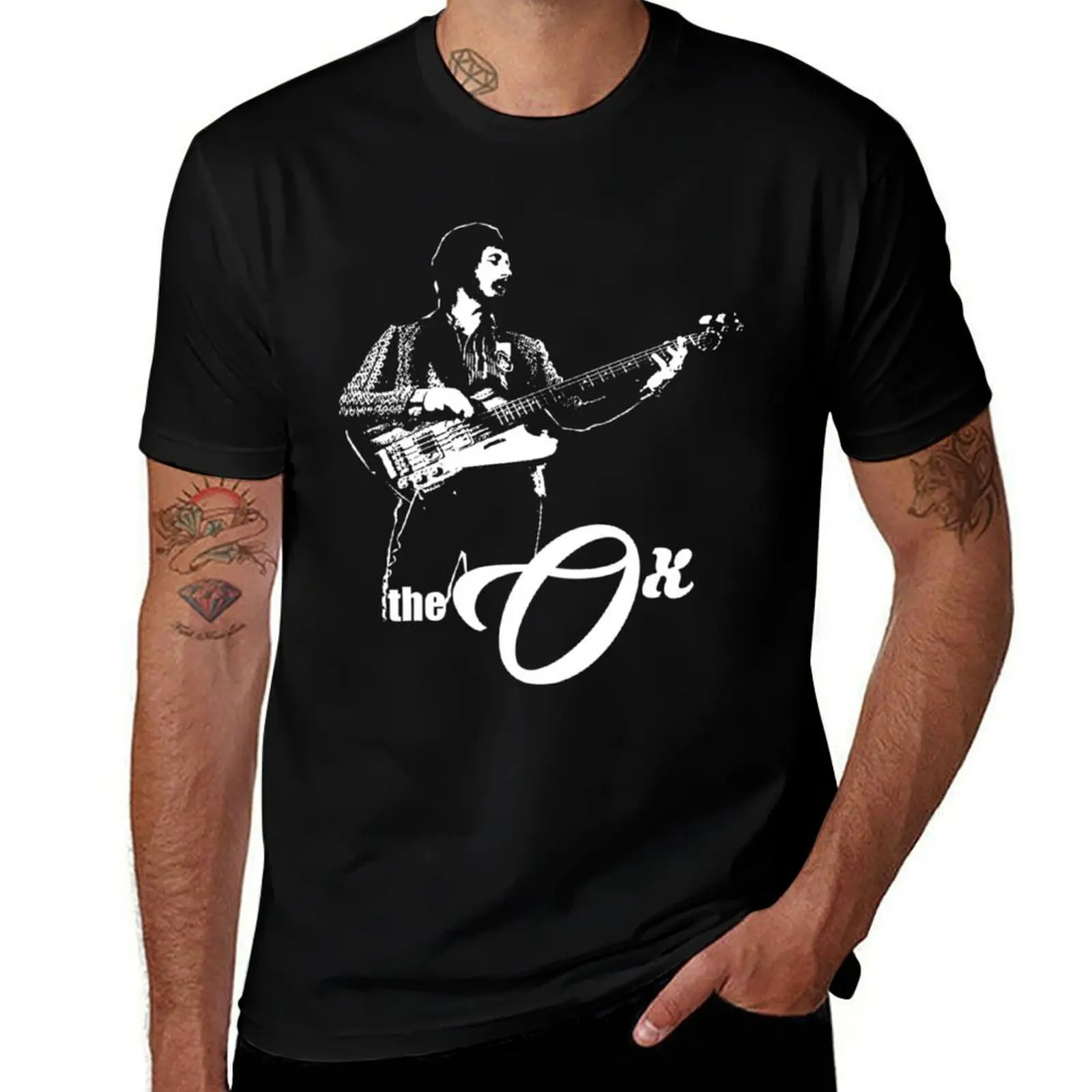 

John Entwistle The Who The Ox Essential футболка мужская футболка дизайнерская мужская футболка хлопок 100%