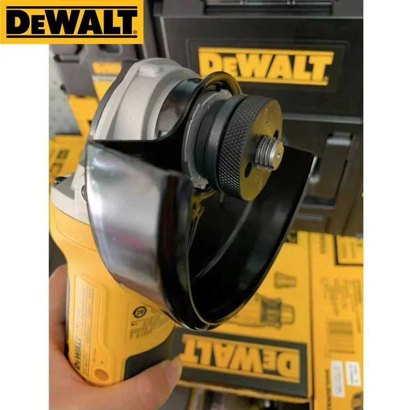 DEWALT Angle Grinder DCG405N 20V Cordless Cutting Machine Bare Tool 125mm Rechargeable Brushless Portable Polisher DCG405