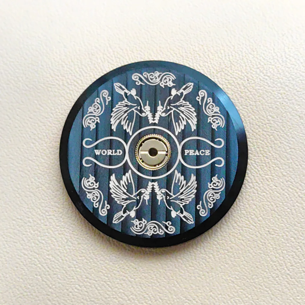 Круглый ротор движения NH35, автоматические детали молотка, пригодные для NH36 NH38 NH39 4R35 7S26 NH35, ротор молотка с осциллирующим весом