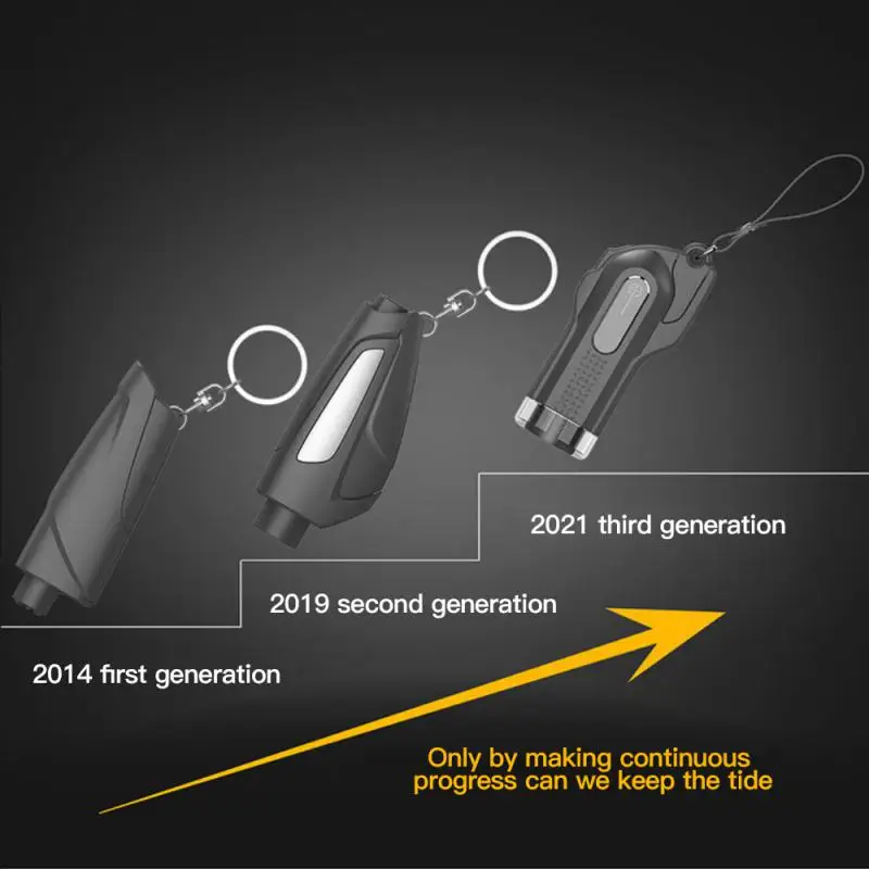Marteau de sécurité pour clé de voiture JOKnife, coupe-ceinture de sécurité, brise-vitre latérale, conception de verre, sauvetage, nouvelle mise à niveau
