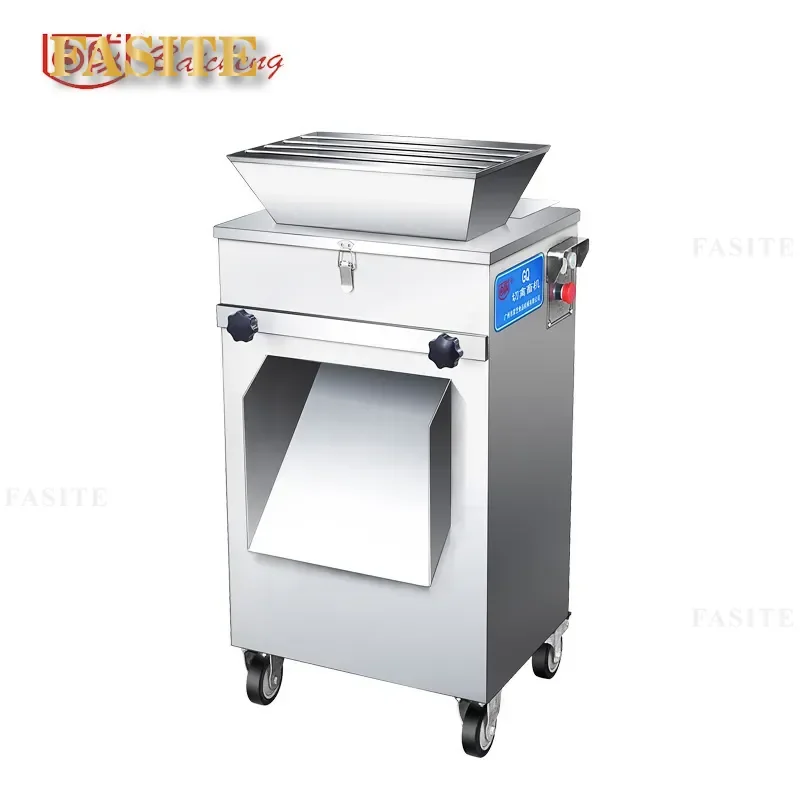 For Livestock Machine Commercial Chicken Duck Goose Pigeon Fish Stainless Steel Automatic Strip Cutter