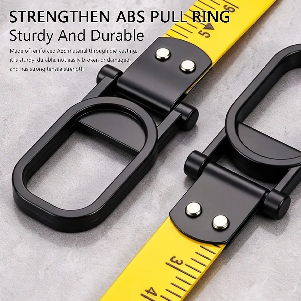 20m 30m 50m Tape Measure Anti-reverse Labor Saving Fiberglass Tape Quick Rewind High Precision Long Distance Tape
