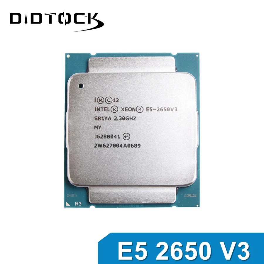 معالج Intel Xeon E5 2650 V3 2650v3 2.3 جيجا هرتز 10-Core 20-Thread CPU LGA 2011-3