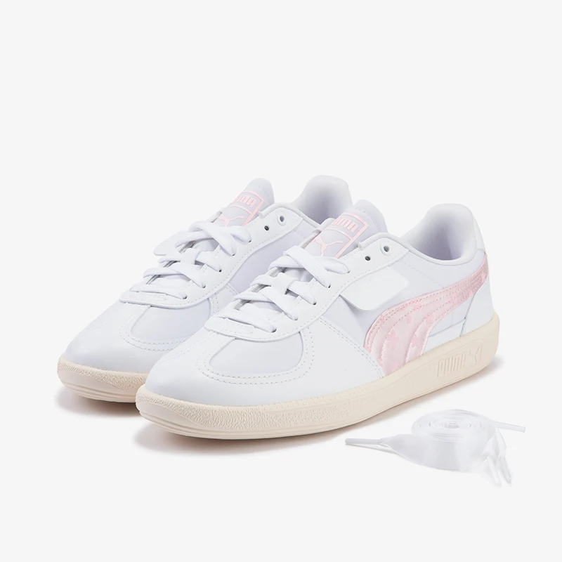 

Puma genuine Palermo Women's Retro Low-Top Cherry Blossom Sneakers 399342-02