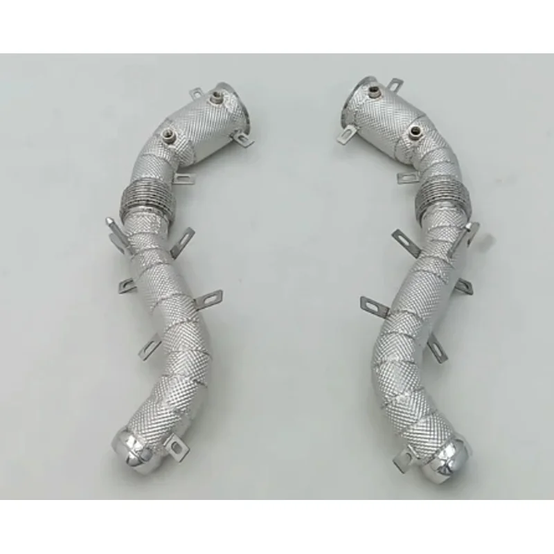 High quality Catted Downpipes For Mclaren 650S/600LT/P1 2013-2019 Stainless Steel Downpipe with Racing Car Exhaust Accessories