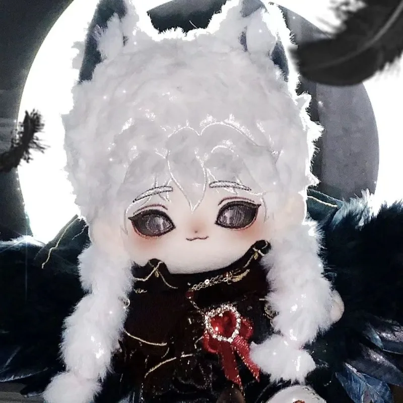

20cm Anime Game Identity V Ithaqua Kawaii Cosplay Cotton Doll Body With Skeleton Cartoon Dress Up Soft Plushies Toy Figures Gift