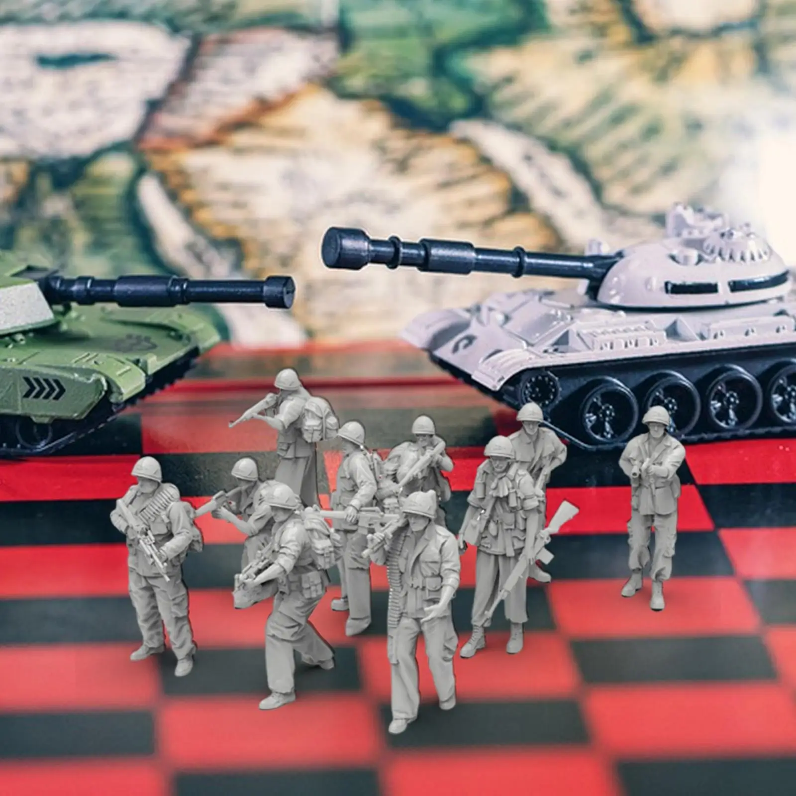 

13 Pieces 1/64 Scale People Figures Desk Decoration Tiny People Model for Micro Landscapes Diorama Photography Props Accessories