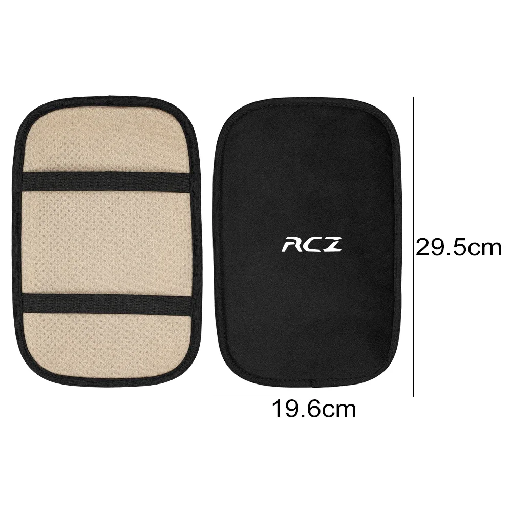 For Peugeot 307 308 208 206 207 Rifter RCZ 407 3008 108 Car Armrest Box Pad Soft Plush Auto Center Console Arm Rest Box Cushion