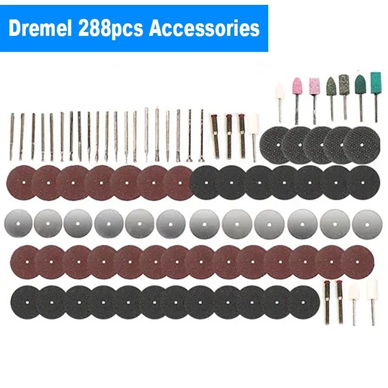 105/161 Stuks Schuurgereedschap Accessoires Set Elektrische Mini Boor Bit Kit Schuren Polijsten Graveerkoppen