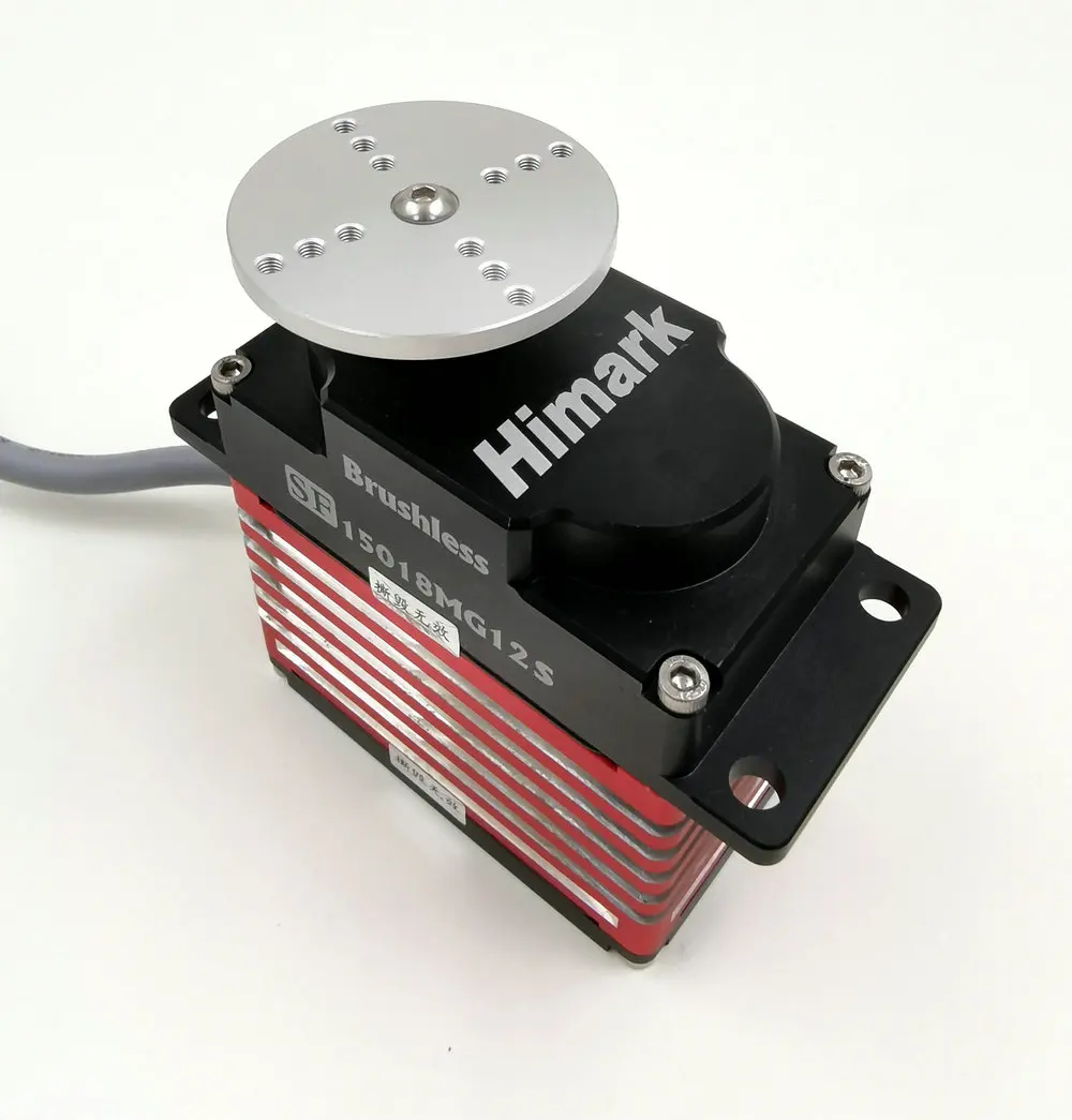 ​Himark SF15018MG 150KG RS422 12V 24V 48V Waterproof IP 67 High-Torque Brushless CAN Bus Feedback Servo