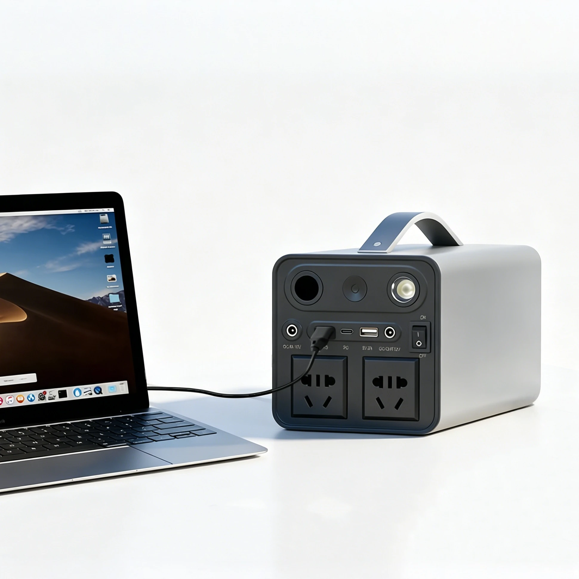 High-Capacity Portable Mobile Emergency Power Supply For Motorhomes Stall-Setting-Up Emergency Lighting Fast-Charging Multiple