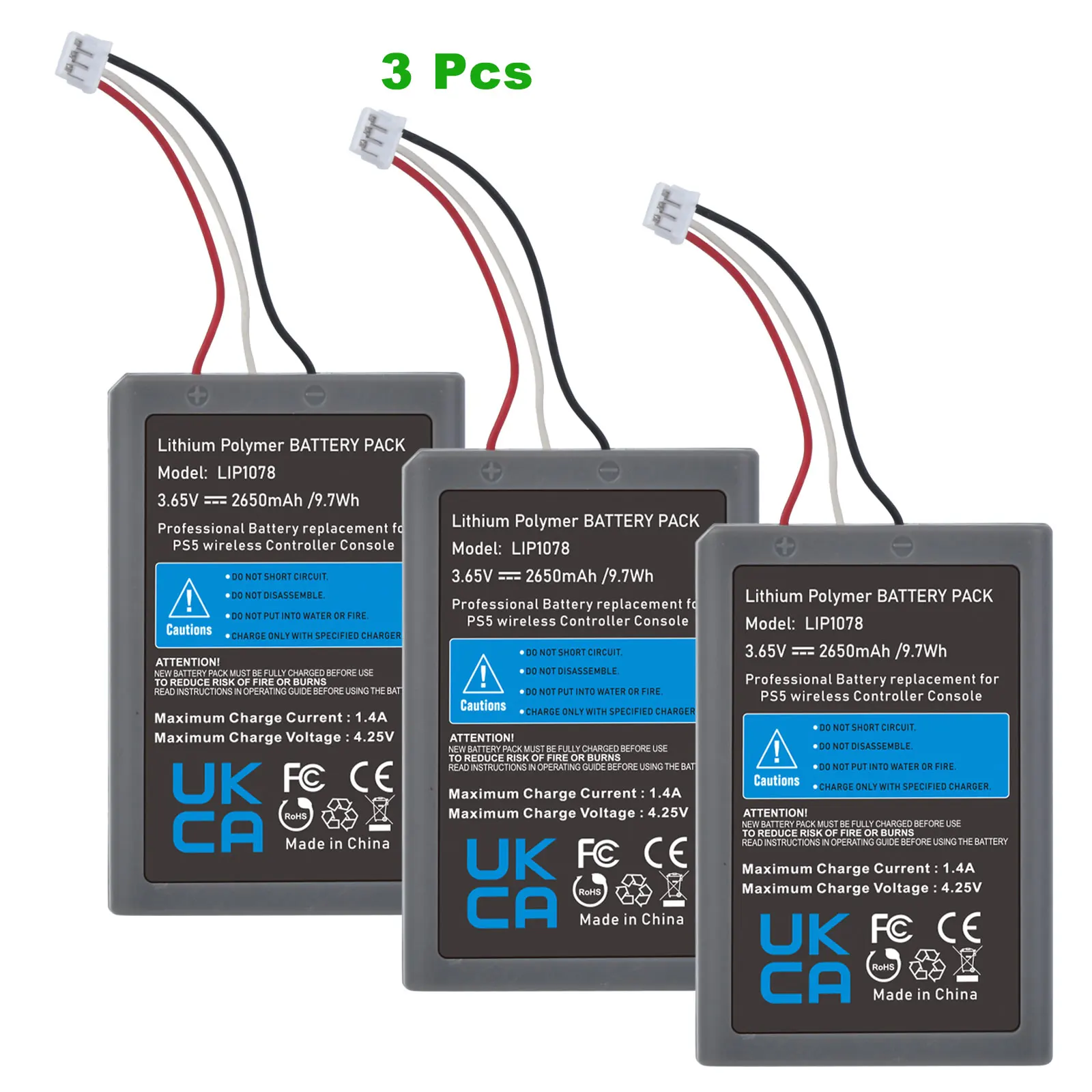 Variant: 3 pcs batteries