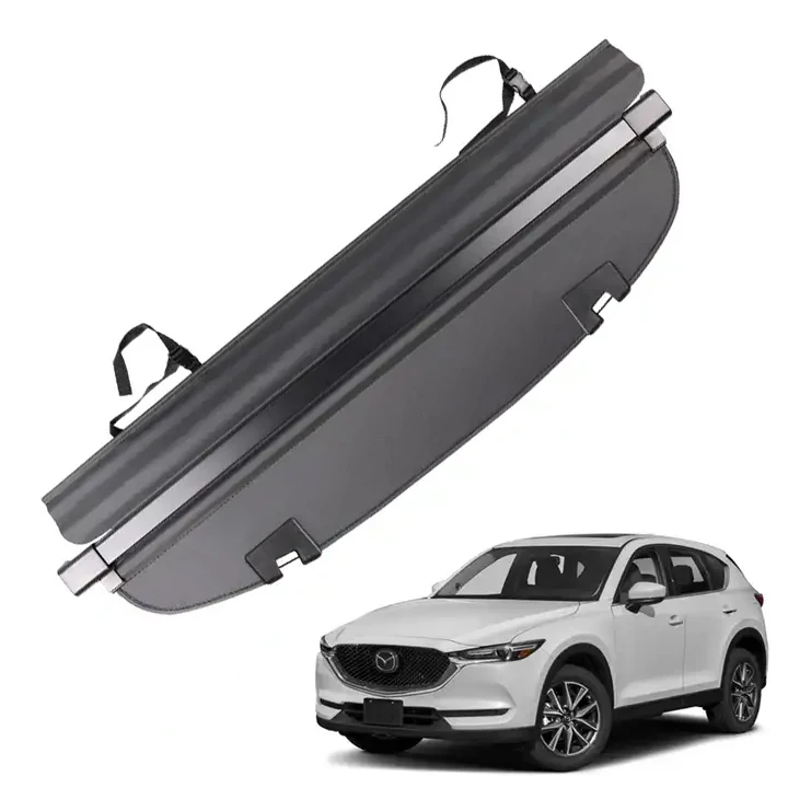 

For Mazda CX-5 Retractable Waterproof Cargo Cover Shield Privacy Parcel Rack Auto Parts 2013-2021 Car Trunk Bag