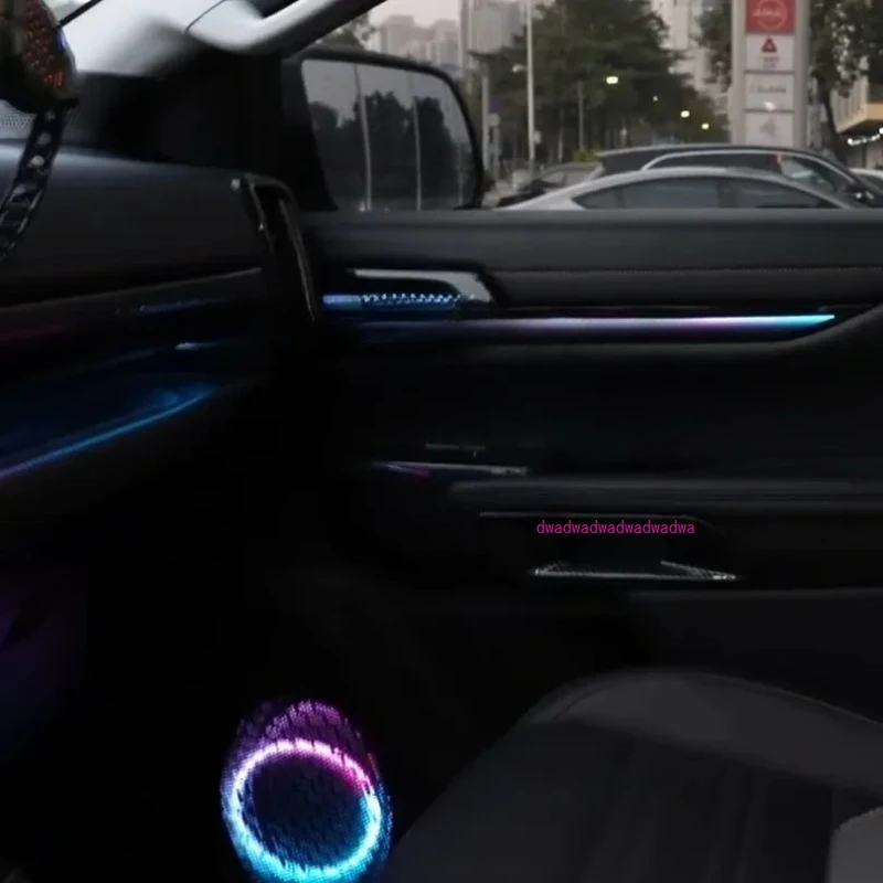 

21 Lights Centre Console Light Strip for Ford Ranger 2023 2024 LED Car Interior Decorative Strip Light