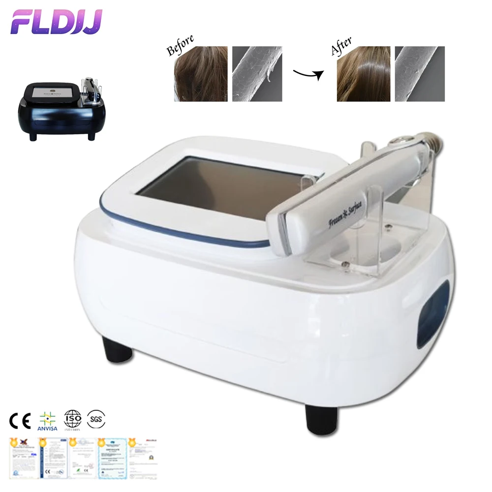 

Frozen Ice Cold Treatment Frozen Surface Hair Iron Flat Ice Cold Treatment for Salon Professional Use Hair Repair and Care