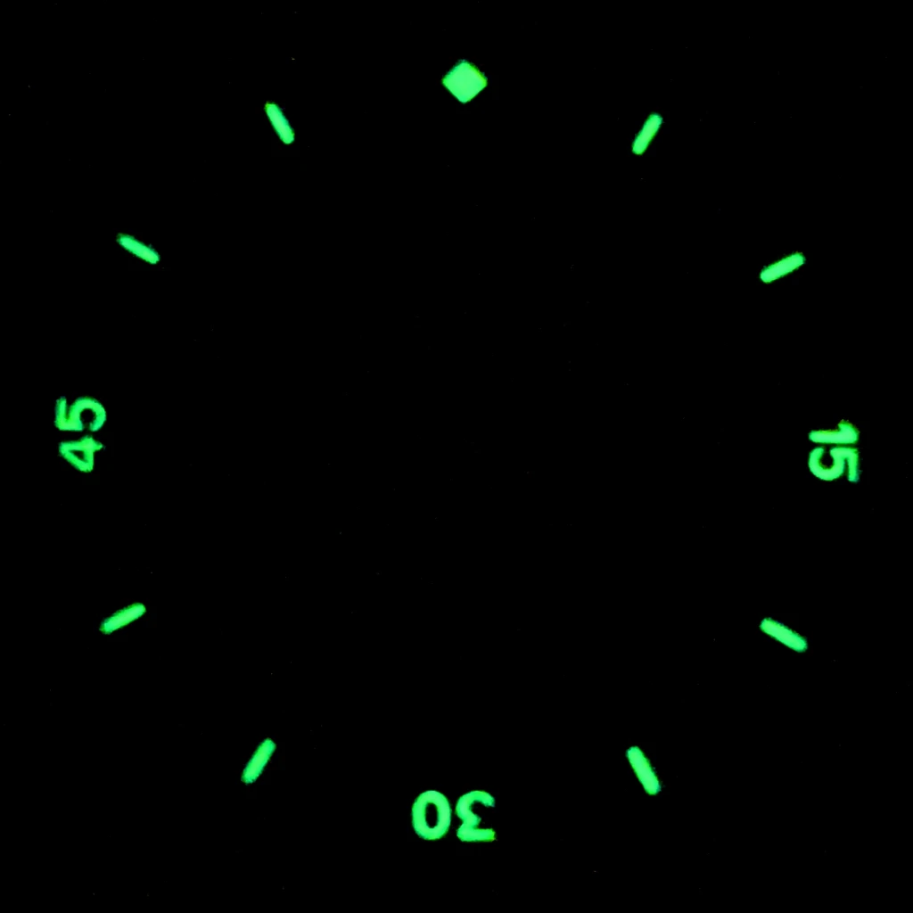 Plane Ceramics Watch Bezel Green Luminous Diameter 38mm*31.5mm Watches Accessories Parts